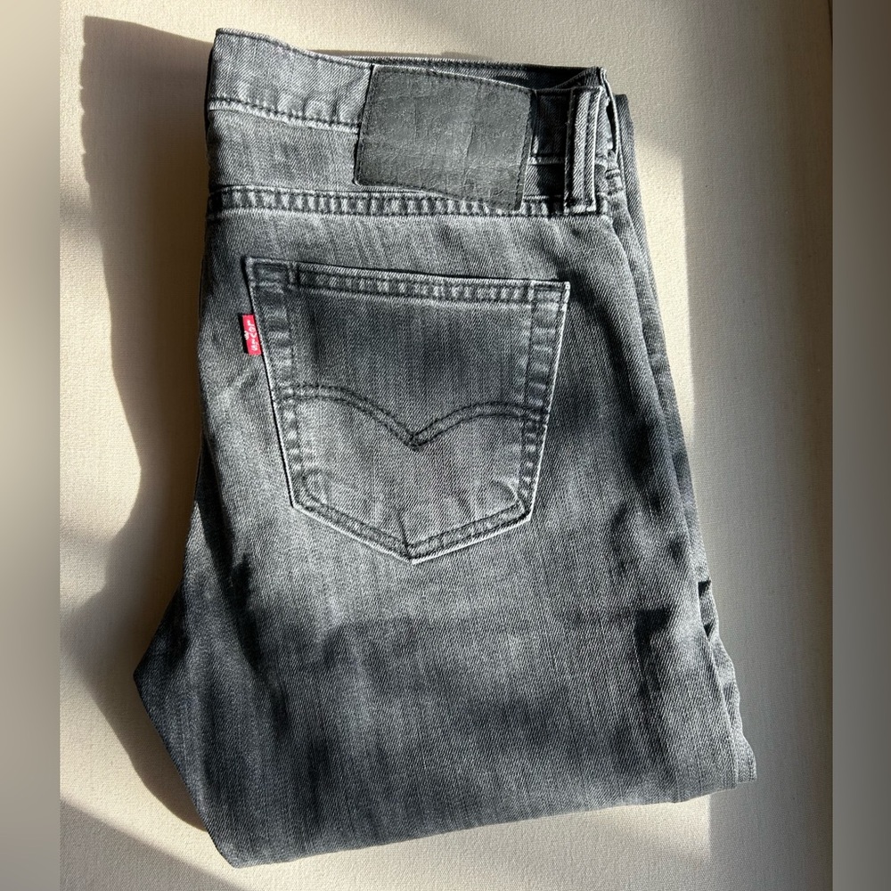 Levi’s 510 30W x 34L black wash, gently worn